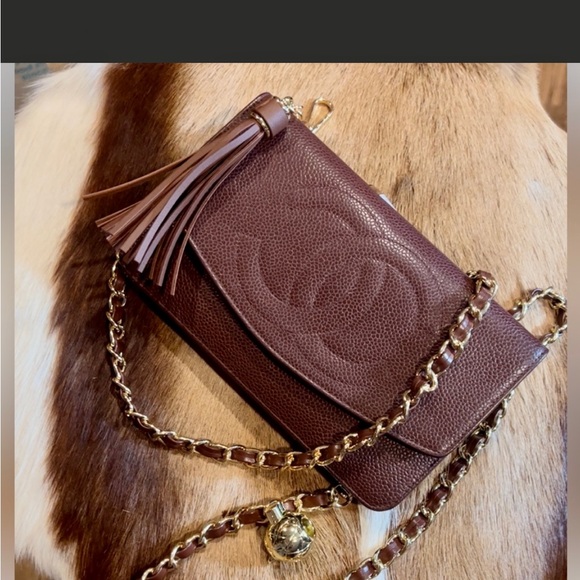 ✅SOLD✅CHANEL 🧡 TIRED OF BLACK❓GORG IN COGNAC🧡Mint 🧡BIG SAVINGS💰💰 - Picture 6 of 17